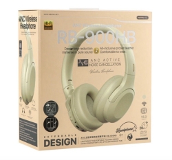 Бездротова Стерео Гарнітура Remax ANC Бежевий