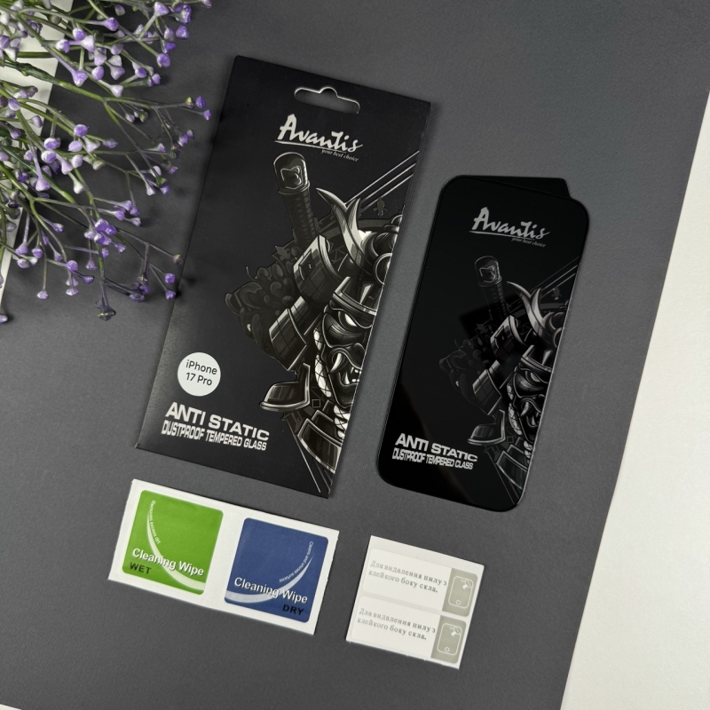 Захисне скло 5D для Apple iPhone 17 Pro 