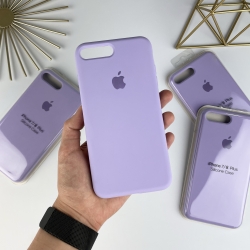Силіконовий чохол на iPhone 7 Plus / 8 Plus Full із закритим низом Лавандовий (39)