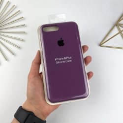 Силіконовий чохол на iPhone 7 Plus / 8 Plus Full із закритим низом Фіолетовий (43)