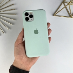 Силіконовий чохол на Айфон 11 про із закритим низом | iPhone 11 Pro Бірюзовий (17)