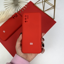 Силиконовый чехол для Xiaomi Poco M3 Pro Красный (14)