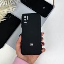 Силиконовый чехол для Xiaomi Poco M3 Pro Черный (18)