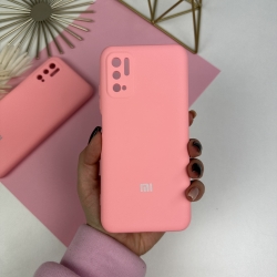 Силиконовый чехол для Xiaomi Poco M3 Pro Розовый (6)