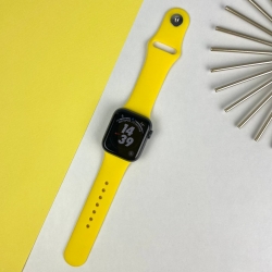 Ремешок Apple Watch Band Silicone One-Piece 38 mm / 40 mm Размер S/M Canary Yellow (50)