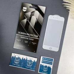 Защитное стекло 5D Strong для Apple iPhone 7 / iPhone 8 / iPhone SE 2020 White