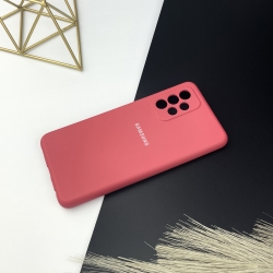 Силіконовий чохол Samsung A52 Світло-червоний (25)