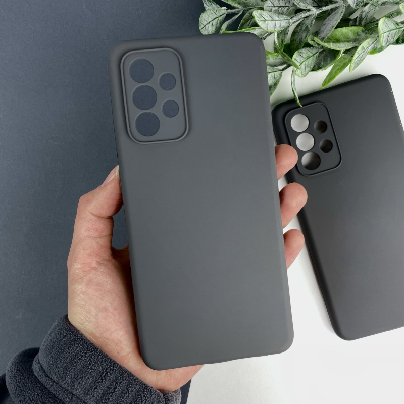 Силіконовий чохол Samsung A52 Сірий (15)