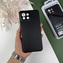 Силіконовий чохол для Xiaomi Mi 11 Lite Чорний (18)