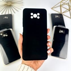 Силиконовый чехол для Xiaomi Poco X3 / X3 Pro Черный (18)