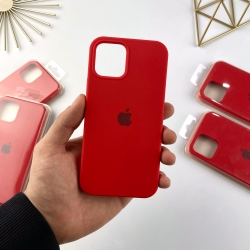 Силіконовий чохол Айфон 12 Про Макс з закритим низом | Case for iPhone 12 Pro Max Червоний (14)