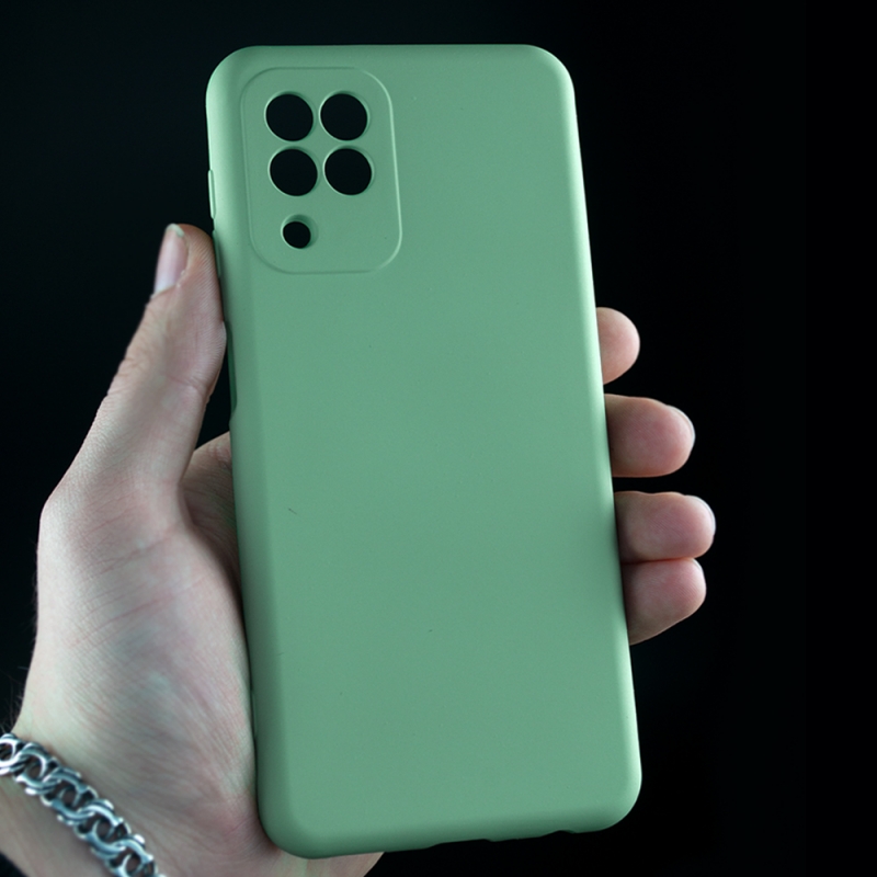 Силіконовий чохол Samsung A22 4G Мʼятний (1)