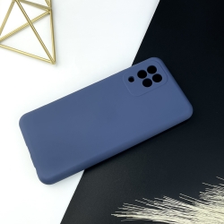 Силиконовый чехол на Samsung A22 4G Кобальтовый синий (36)