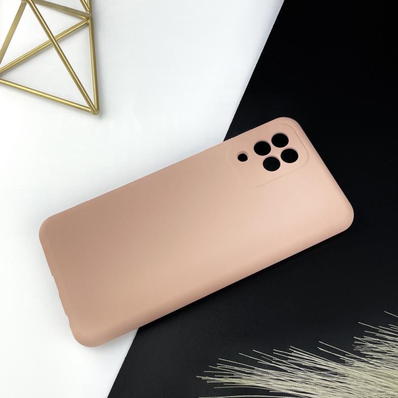 Силіконовий чохол Samsung A22 4G Бежевий (19)
