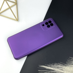 Силиконовый чехол на Samsung A22 4G Ярко-фиолетовый (34)