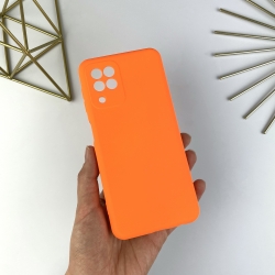 Силиконовый чехол на Samsung A22 4G Персиковый (2)