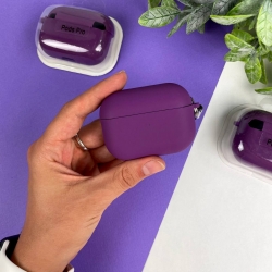 Чехол на AirPods Pro с микрофиброй Фиолетовый (43)
