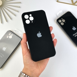Силіконовий чохол Айфон 11 Про з квадратними бортами | iPhone 11 Pro Чорний (18)