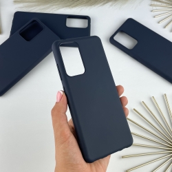 Силиконовый чехол для Samsung Galaxy A52 Темно-синий (8)