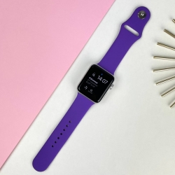Ремешок Apple Watch Band Silicone One-Piece 42 mm / 44 mm Размер S/M Grape (43)