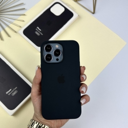 Силіконовий чохол ТОП якості (AAA) для iPhone 13 Pro Max Midnight
