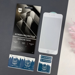 Защитное стекло 5D для Apple iPhone 7 Plus / iPhone 8 Plus Белый