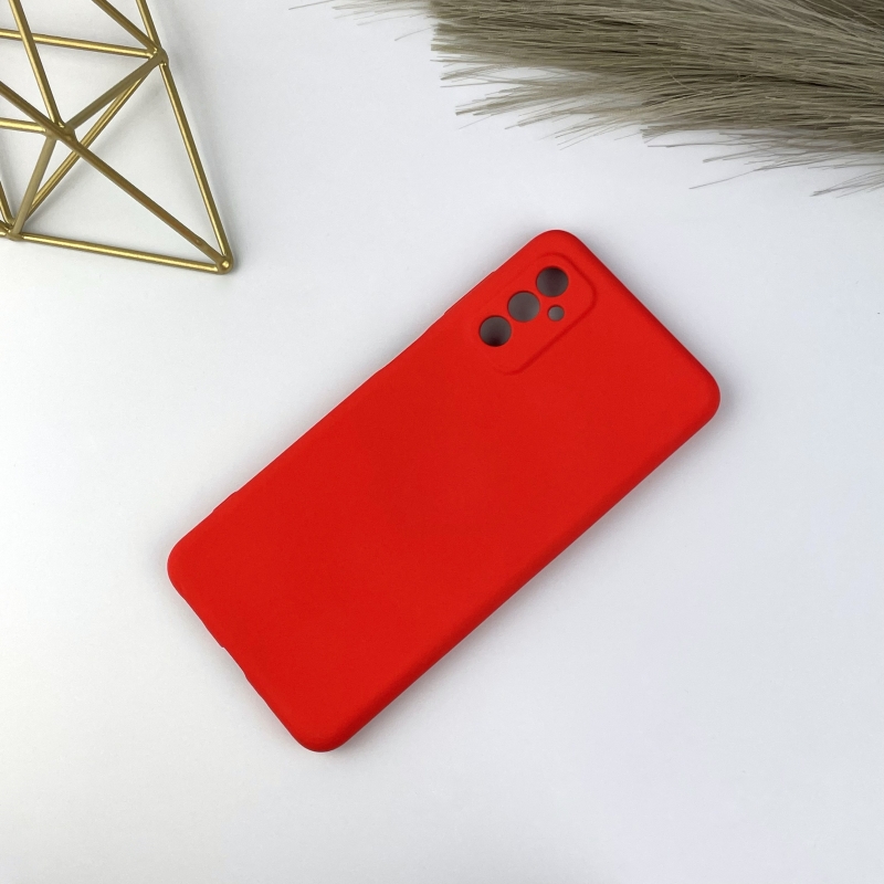 Силіконовий чохол Samsung M52 (SM-M526) Червоний (14)