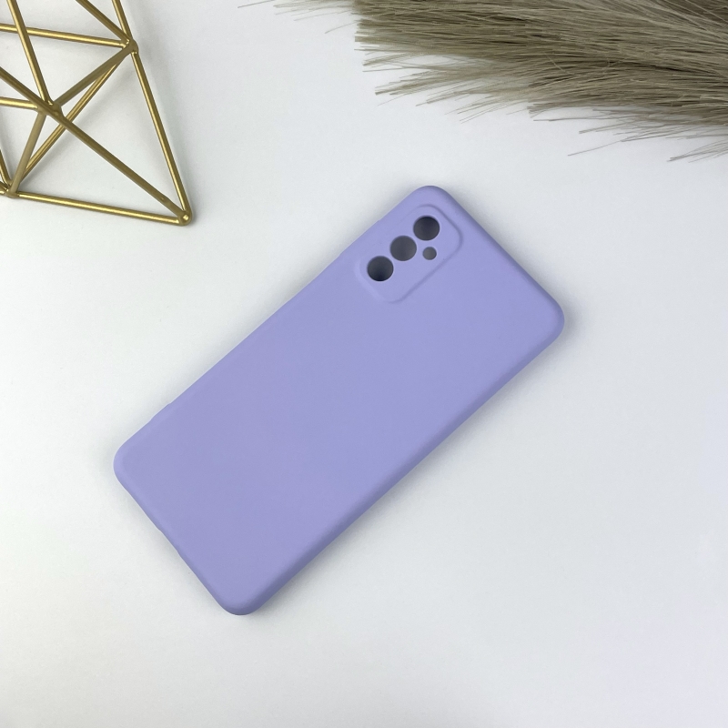 Силіконовий чохол Samsung M52 (SM-M526) Лавандовий (39)
