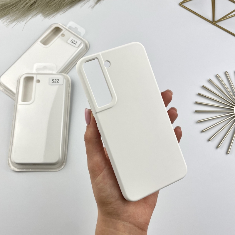 Силіконовий чохол Samsung Galaxy S22 Білий (9)