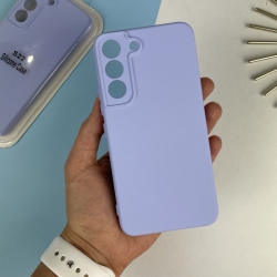 Силіконовий чохол Samsung Galaxy S22 Блакитний (5)