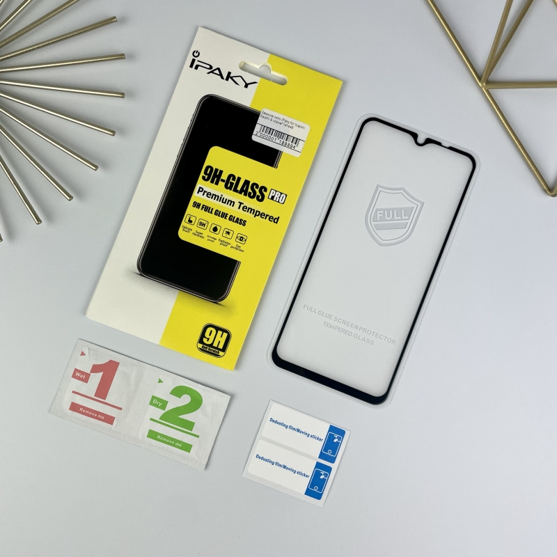 Защитное стекло 5D для Xiaomi Redmi Note 9 