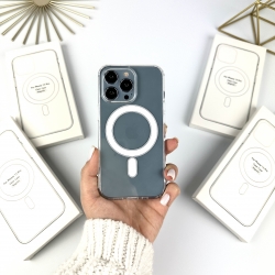 Прозрачный Чехол Clear Case на iPhone на Айфон 13 Pro with Magsafe 