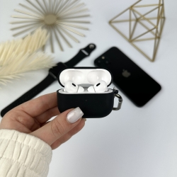 Силіконовий чохол для AirPods Pro 2 Чорний (18)