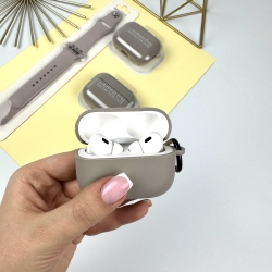 Силіконовий чохол для AirPods Pro 2 Сірий (15)
