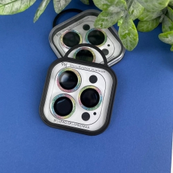 Защитные линзы для камер iPhone 14 Pro / 14 Pro Max Rainbow glitter