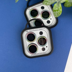 Защитные линзы для камер iPhone 13 Pro / 13 Pro Max Rainbow glitter