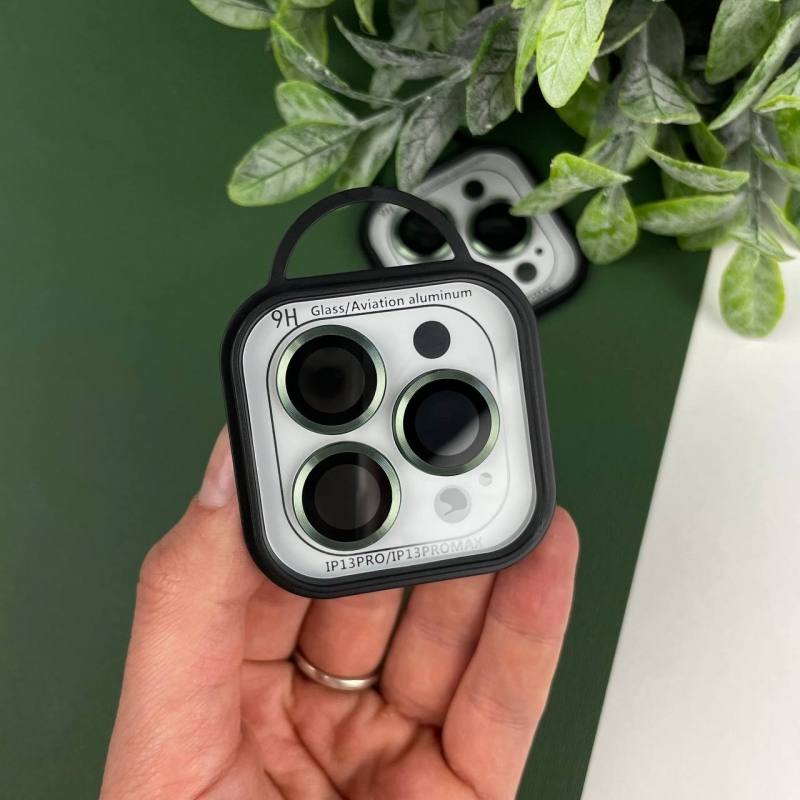 Захисні лінзи для камер iPhone 13 Pro / 13 Pro Max Green