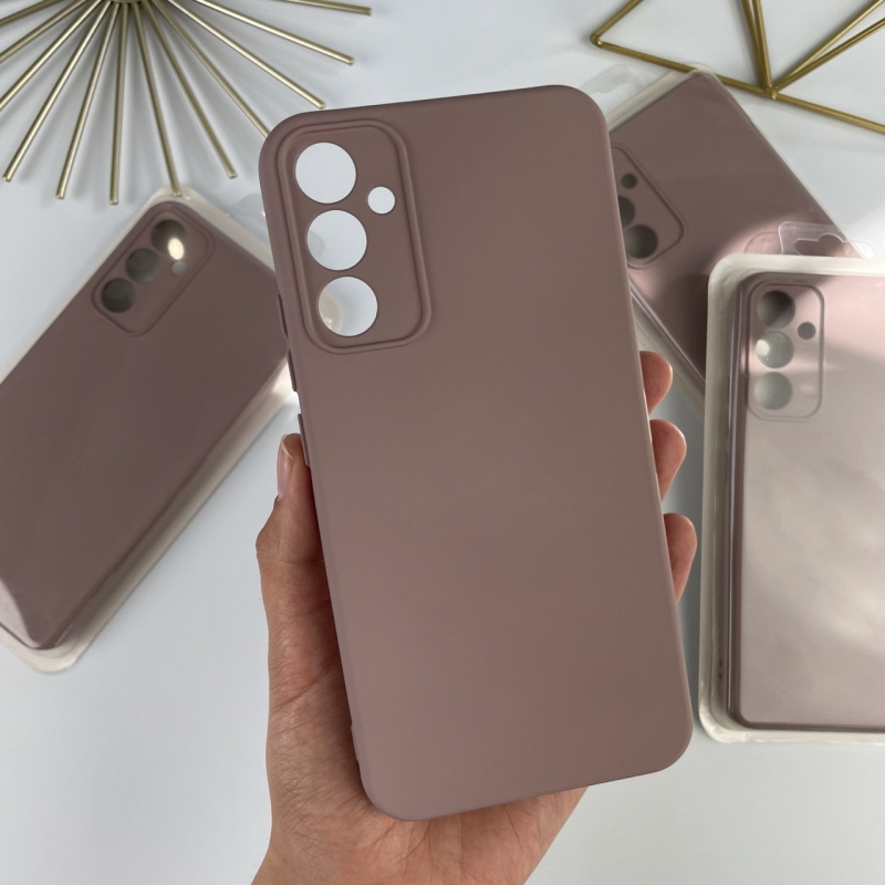 Силіконовий чохол Samsung M34 Бежевий (19)