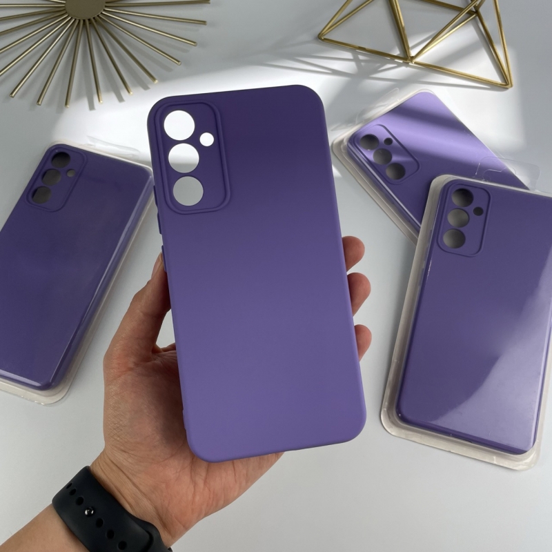 Силіконовий чохол Samsung M34 Лавандовий (39)