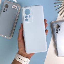 Силиконовый чехол Case для Xiaomi 12 Pro Голубой (5)