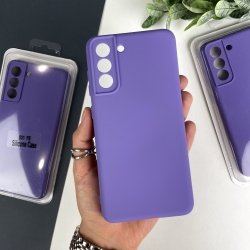 Силиконовый чехол на Samsung Galaxy S21 FE Лавандовый (39)