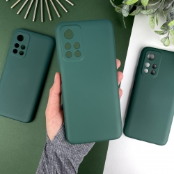 Силиконовый чехол для Xiaomi Poco M4 Pro 5G Темно-зеленый (54)