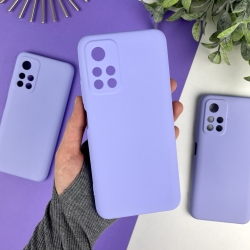 Силиконовый чехол для Xiaomi Poco M4 Pro 5G Лавандовый (39)