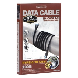 Кабель USB to Type-C  Remax RC-C006A 1 метр 