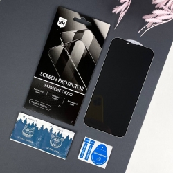 Защитное стекло Антишпион Anti Spy iPhone 13 Pro Max / 14 Plus 