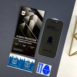 Захисне скло Антишпигун Anti Spy iPhone 15 / iPhone 16 