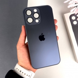Glass Case для iPhone 14 Pro Max Графітовий чорний
