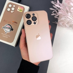 Glass Case для iPhone 14 Pro Max Бежевий