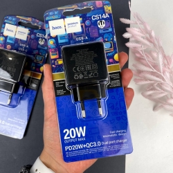 Сетевое Зарядное Устройство Borofone BAS42A 1USB QC3.0 18W Black