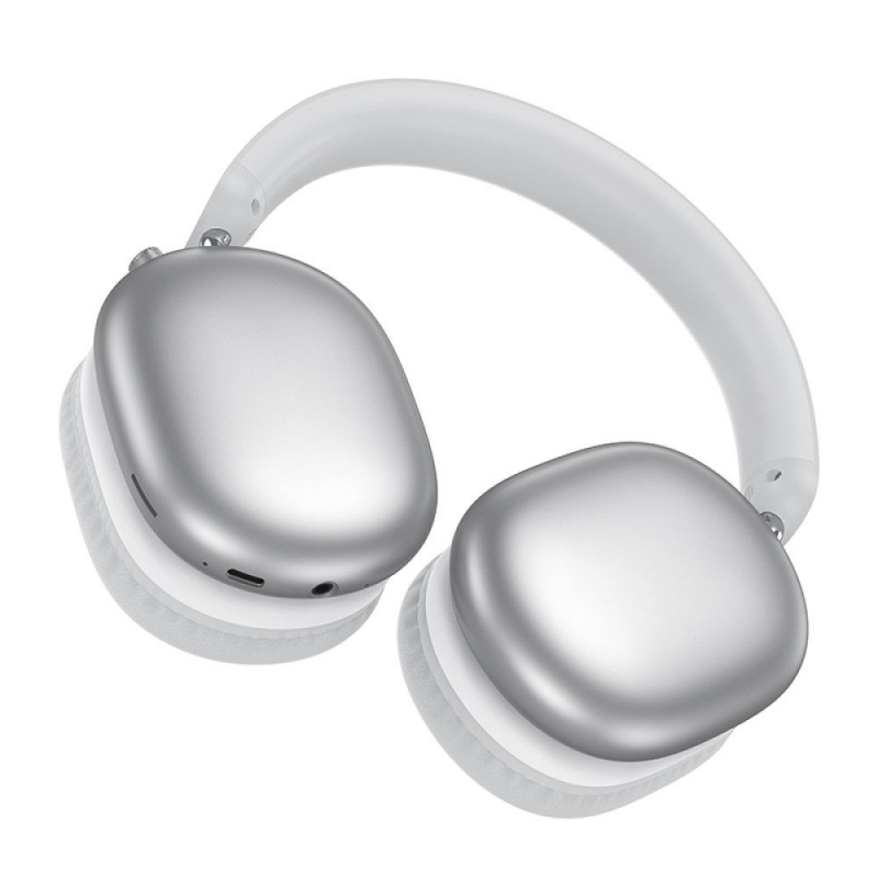 Бездротовые Наушники Полноразмерые с шумоподавлением Borofone BO27 Silver
